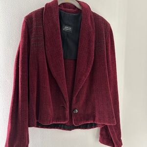 Women's handmade cropped jacket